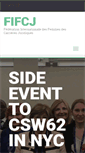 Mobile Screenshot of fifcj-ifwlc.com