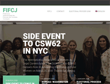 Tablet Screenshot of fifcj-ifwlc.com